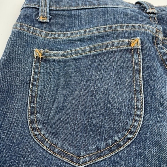 GAP Vintage Jeans Y2K Low Rise Capri Jeans 2003 Size 4 straight leg Tab waist - Picture 9 of 10